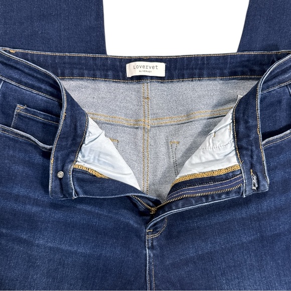 Lovervet by Vervet DK Wash-Plus High Rise Ankle Skinny Jeans Sz 18W Women’s EUC - Picture 11 of 13